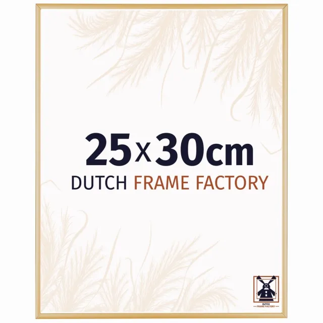 Dutch Frame Factory Fotolijst 25x30 cm - Aluminium - Goud Vintage - Kampen