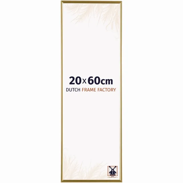 Dutch Frame Factory Fotolijst 20x60 cm - Kunststof - Goud - Easy