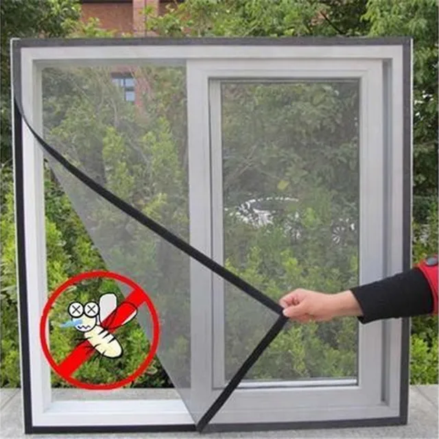 Barkleydeal Raamhor - 130x150cm - Horrengaas - Zwart