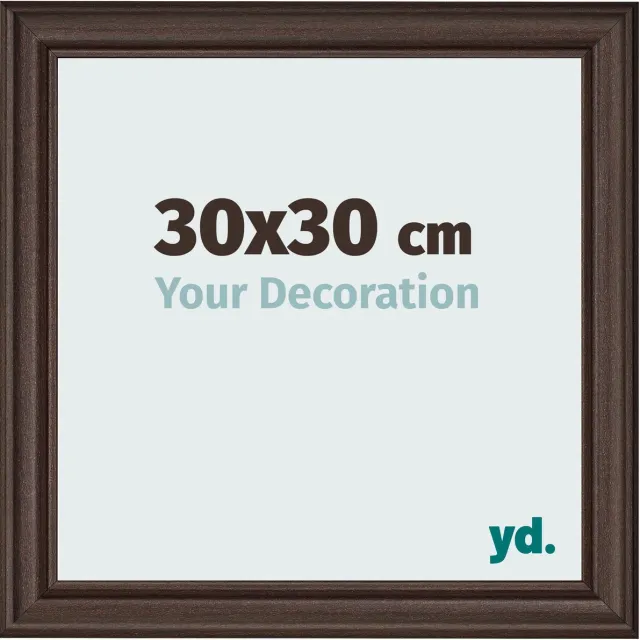 yd. Your Decoration - Fotolijst 30x30 cm - MDF - Eiken Donker - Lazio