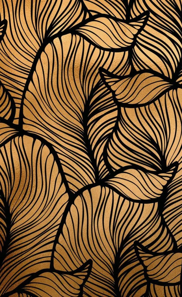 2LIF Decoratie plakfolie meubelfolie Balea gold 45cm x 1,5m zelfklevend - Decoratiefolie - Plakplastic - Raamfolie - Goud Belea gold
