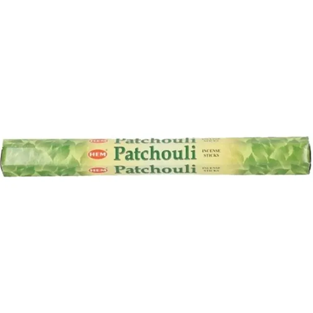 HEM Wierook stokjes - Patchouli - 1x pakje met 20 stokjes - Yoga/meditatie