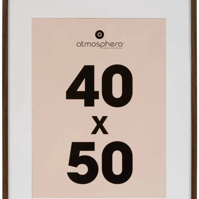 Atmosphera Créateur d'intérieur® Manu-fotolijst 40x50 cm, bruin Marron tonka