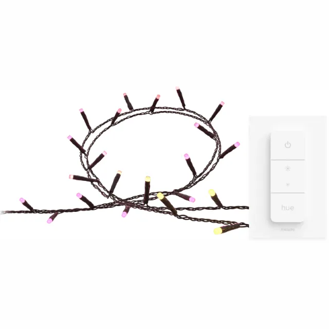 Philips Hue Festavia Lichtsnoer - 40 meter - 500 LEDs + Philips Hue Dimmer