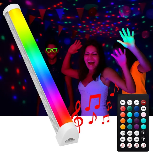 LTH Lights Slimme Gekleurde RGB TL Lamp met Afstandsbediening - 90 cm - Met Armatuur RGB gekleurde verlichting