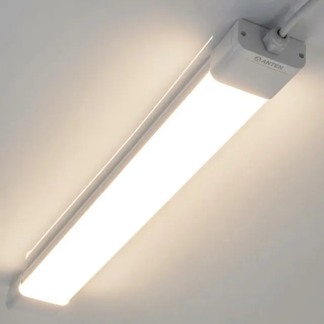 anten LED Batten 120cm - 36 W 3960lm - 4000K Neutraal Wit licht - LED TL Armatuur - IP65 Waterdicht - Doorkoppelbaar - flikkervrij - incl. montageklemmen & quick connector