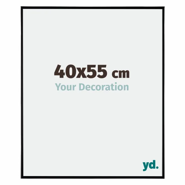 yd. Your Decoration - Fotolijst 40x55 cm - Kunststof - Zwart Hoogglans - Evry