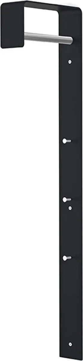 My Modern Home Radius Wandkapstok M042 Zwart