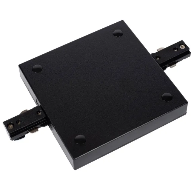 Lucide TRACK Startvoeding - 1-fase Railsysteem / Railverlichting - Enkel/Dubbel - Zwart (Uitbreiding)