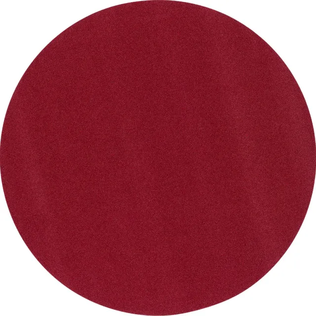 Snapstyle Vloerkleed Luxe Ontwerper Kunstmatig Gras Miami Rond Rood