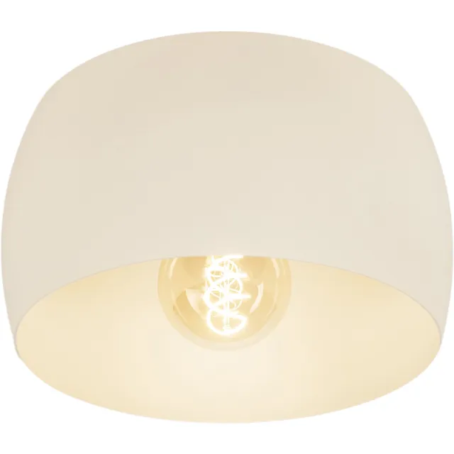 Lumidora Plafondlamp 75165 - Plafonniere - ZWEEDS - E27 - Beige - Zand - Metaal - ⌀ 32 cm