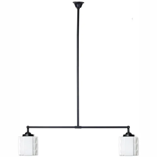 Coloured by Art Moonlight T-lamp 2 lichts Expressionisme - Art Deco Trade Zwart