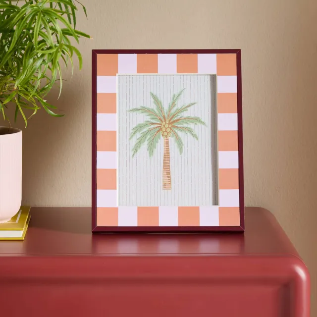 NOUS Living fotolijst Sissy (15x20 cm) roze/rood/burgundy