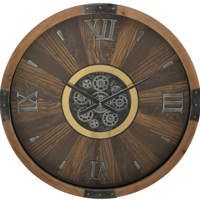 Atmosphera Créateur d'intérieur® Klok KEANE Marron