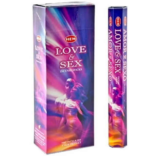 HEM Wierook Love and Sex (6 pakjes) Multicolor