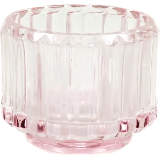 Housevitamin Waxinelichthouder- Pink -8x6.5cm Roze