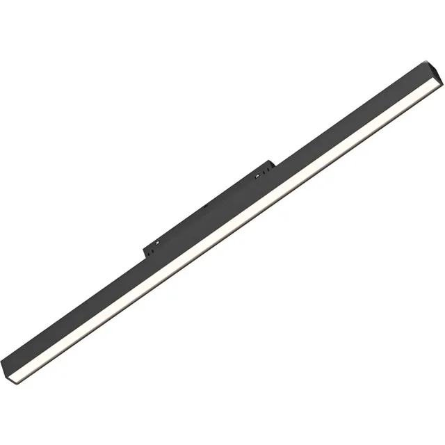 BES LED 48V Magnetische Lineaire LED Railverlichting - Lijnverlichting - Brinton Magni Smart - Tuya Smart Tracklight - Dimbaar - 18W 1850lm 120D - Aanpasbare Lichtkleur 3000K-4000K-6000K - Zwart