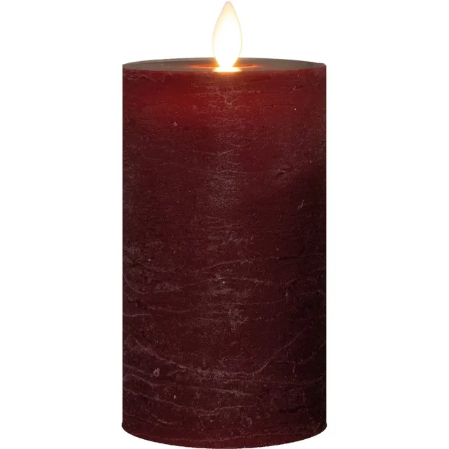 Annas Collection Stompkaars-USB wax 12,5x7,5 cm bordeaux Anna's Collection