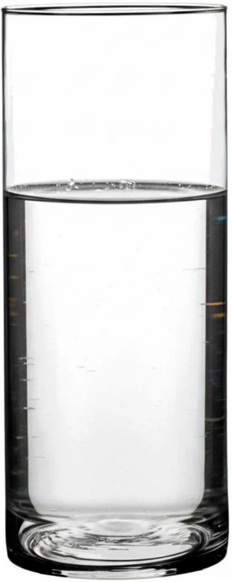 Home & Styling Bloemenvaas - Cilinder vorm - transparant - glas - 12 x 30 cm - rechte cilinder - boeketten - sierrtakken