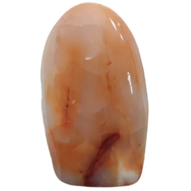Ruben Robijn Carneool sculptuur 400-500 gram (Madagaskar) Oranje