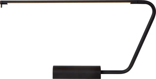 Lucide MADISON - Bureaulamp - LED Dimbaar - 1x9W 2700K - Zwart