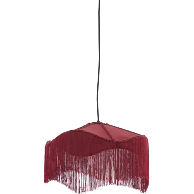 Light & Living hanglamp TIFFANY (Ø40x26 cm) bordeaux