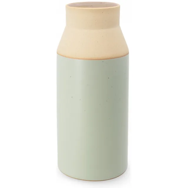 Miko Special Ceramics - Vaas groen - Ø 5,5 cm x 21 cm