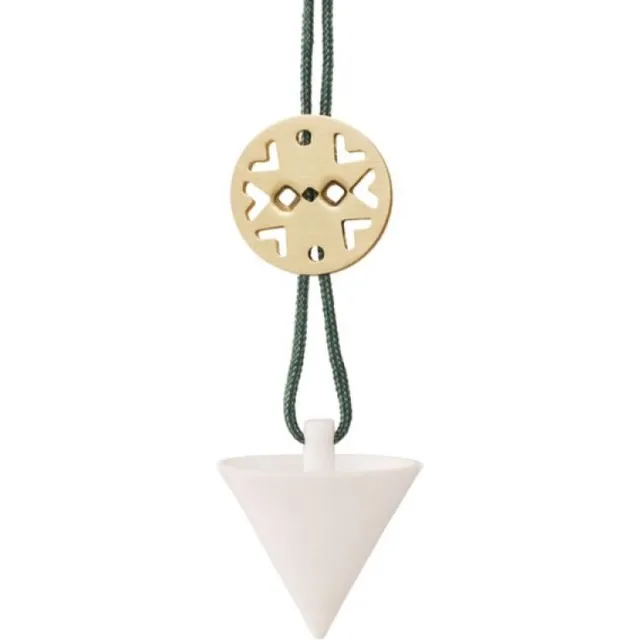 Stelton Nordic Ornament / Hanger Kegel mini - messing/keramiek [gid://shopify/Metaobject/187147354451]