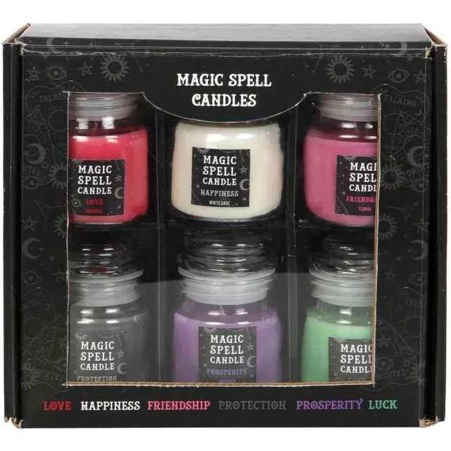 Something Different Magic Spell Candle Jar Geurkaars - Multicolours