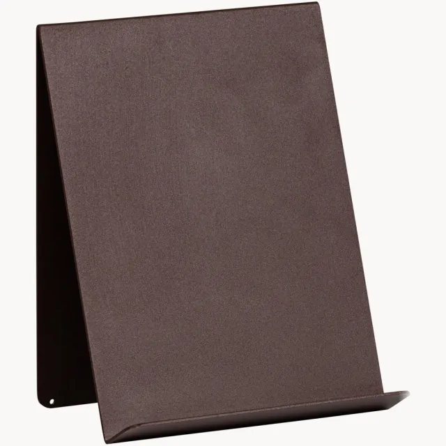 WOOOD Metalen boekenstandaard Brook Bruin