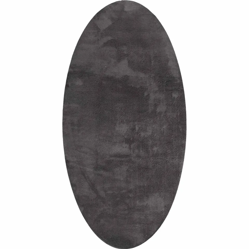 vidaXL Tapijt HUARTE Antraciet 80 x 150 cm 100% Polyester