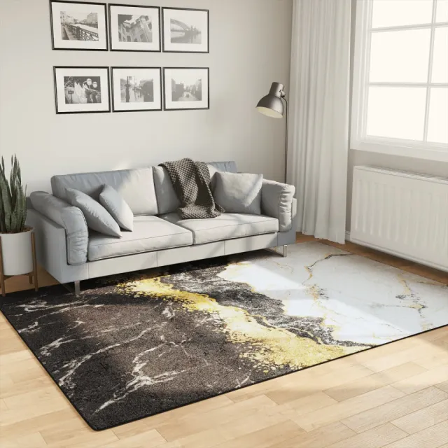 vidaXL Vloerkleed wasbaar meerkleurig, foto 2