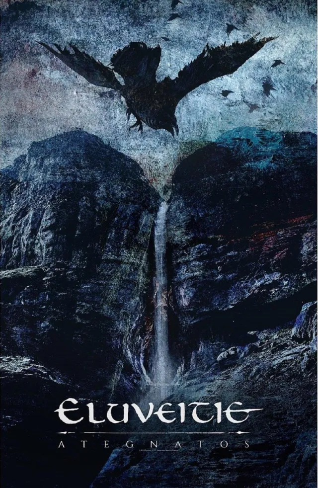 Rock Off Eluveitie Textiel Poster Ategnatos Multicolours