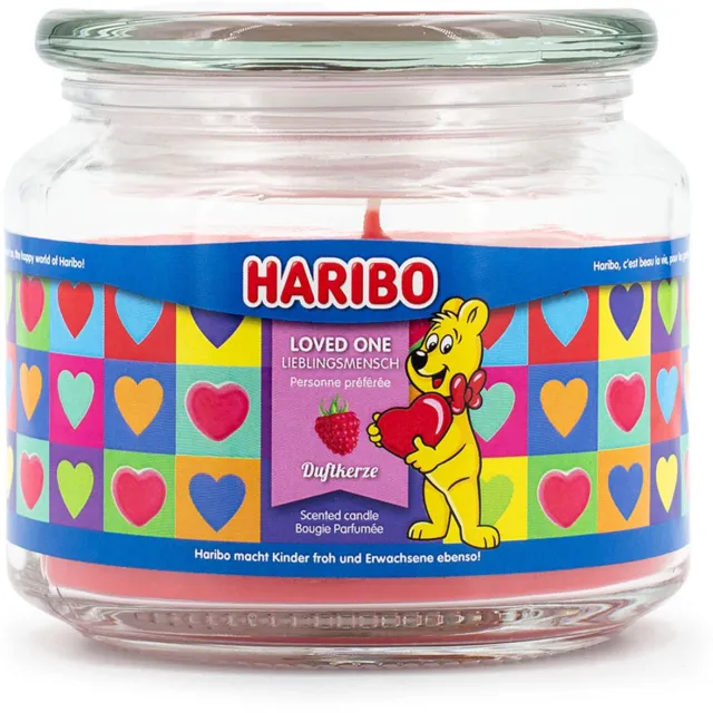 Haribo Geurkaars - Geliefde - met geur Meerkleurig