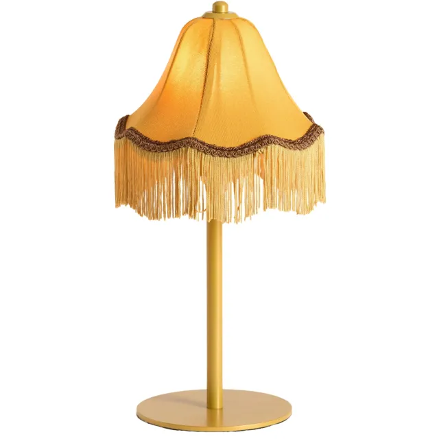 Light & Living tafellamp ELYA (Ø19x40 cm) Geel