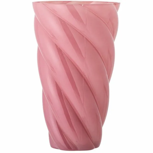 Bloomingville Vaas glas rose Callo 29cm Roze