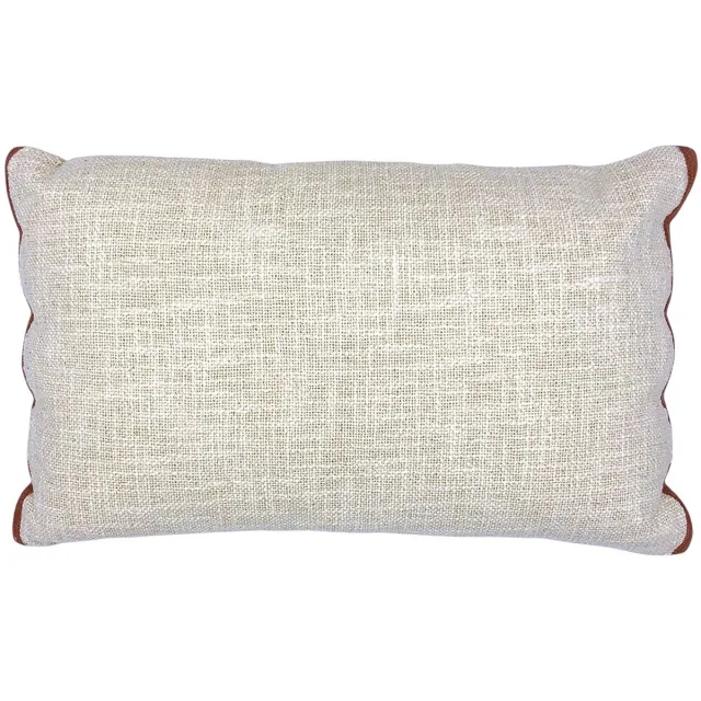 Lavandoux Sierkussen - Geweven Kussen - Beige - 30x50