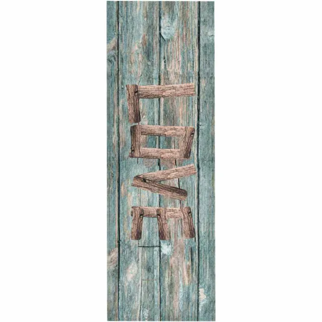 vidaXL Keukenmat wasbaar Love 45x150 cm Meerkleurig