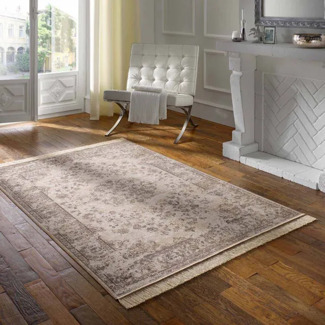 Tapeso Perzisch tapijt - Regal Felix taupe 195x300