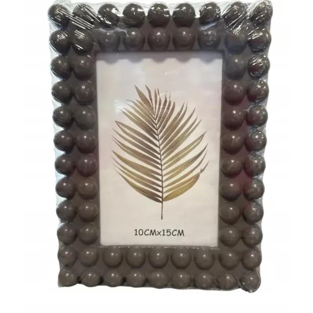 MDF Fotolijst 10x15 cm - Grijs, Staand of Liggend
