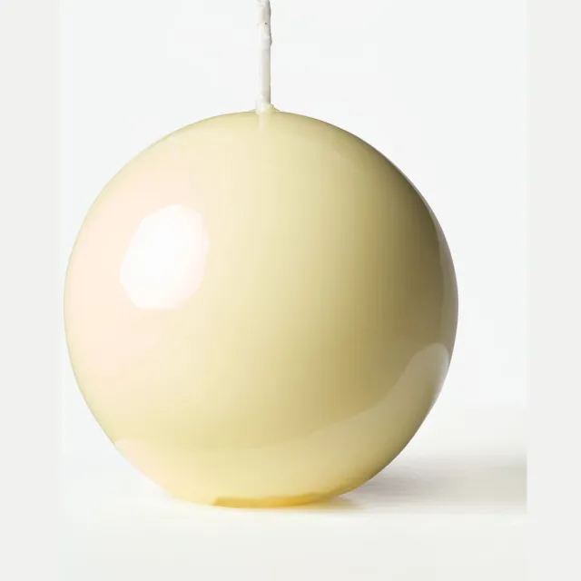HEMA Bolkaars ⌀7cm glad lichtgeel (lichtgeel)