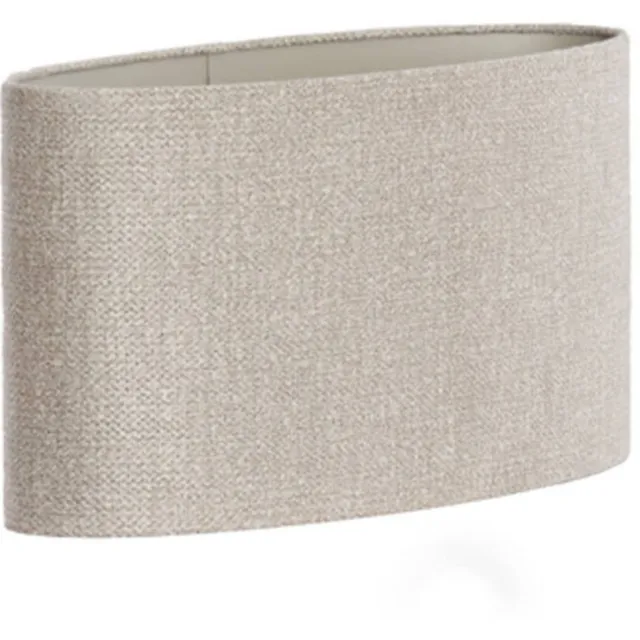 Light & Living Lampenkap Ovaal recht smal Brandy Beige 45cm