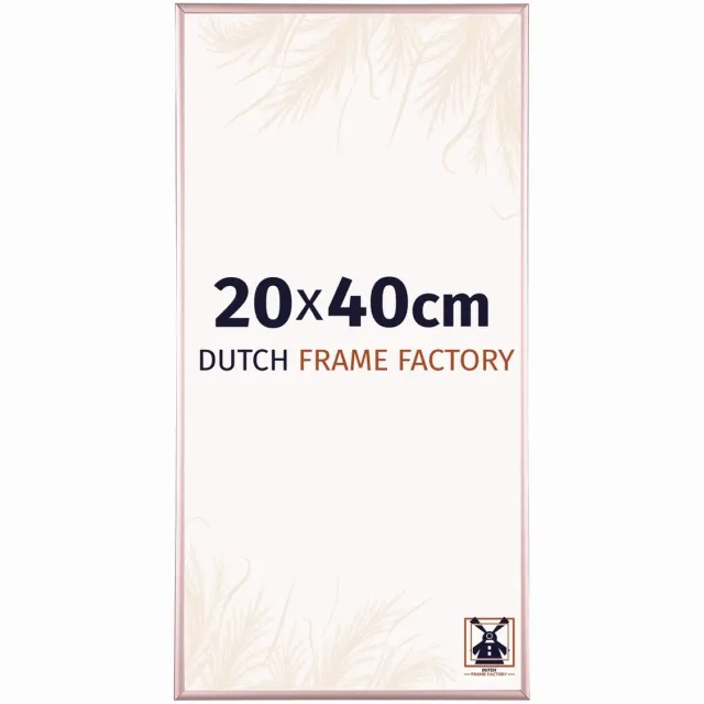 Dutch Frame Factory Fotolijst 20x40 cm - Aluminium - Koper - Kampen