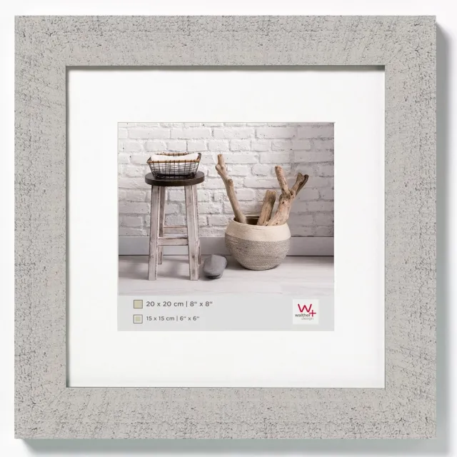 Walther Home - Houten lijst - Fotoformaat 20x20 cm - Lichtgrijs