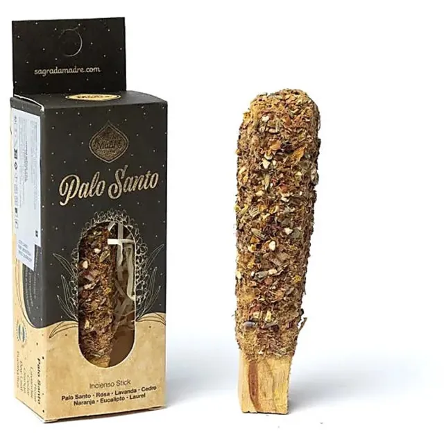 Phoenix Sagrada Madre Palo Santo Stick met kruiden - set van 2 stuks - 26 g - 26g Meerkleurig