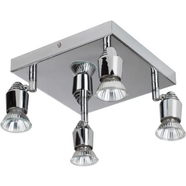 Linea Verdace Bomba 4 Vierkant Chroom