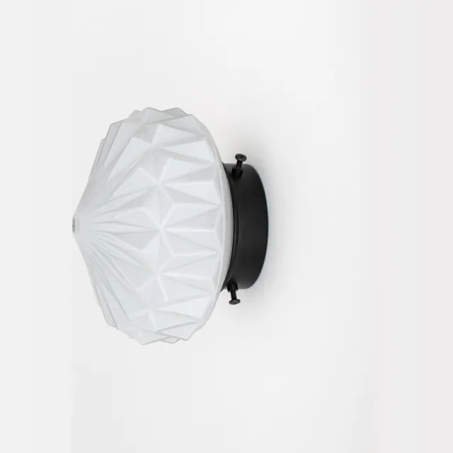 Coloured by Art Eternal Star Moonlight wandlamp Basic black - Art Deco Trade Zwart
