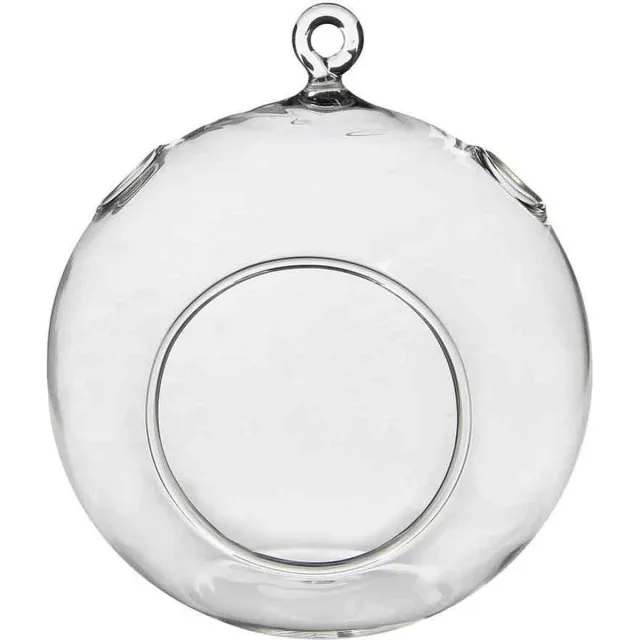 Mica Decorations Sphere Decoratie Glas - H14 x Ø12 cm - Transparant