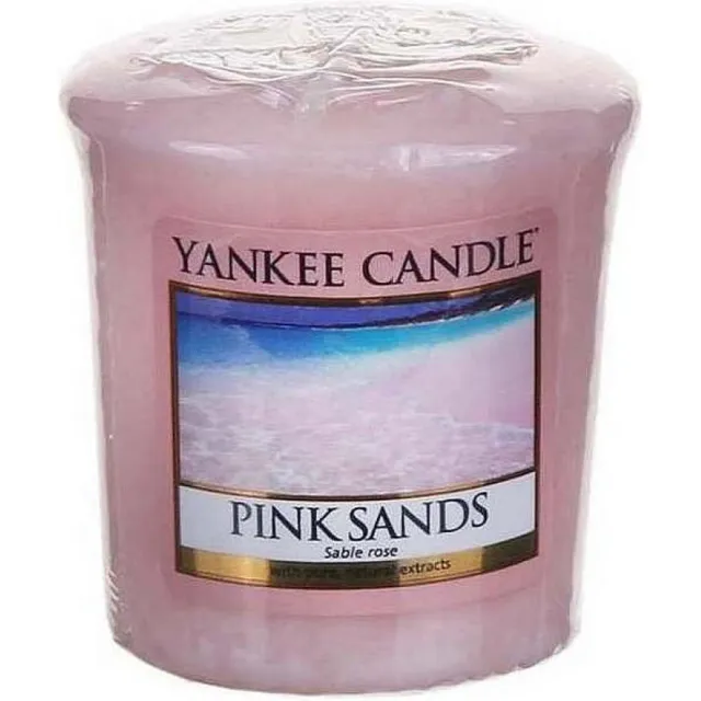 Yankee Candle Pink Sands ( růžové písky ) - Aromatická votivní svíčka Roze