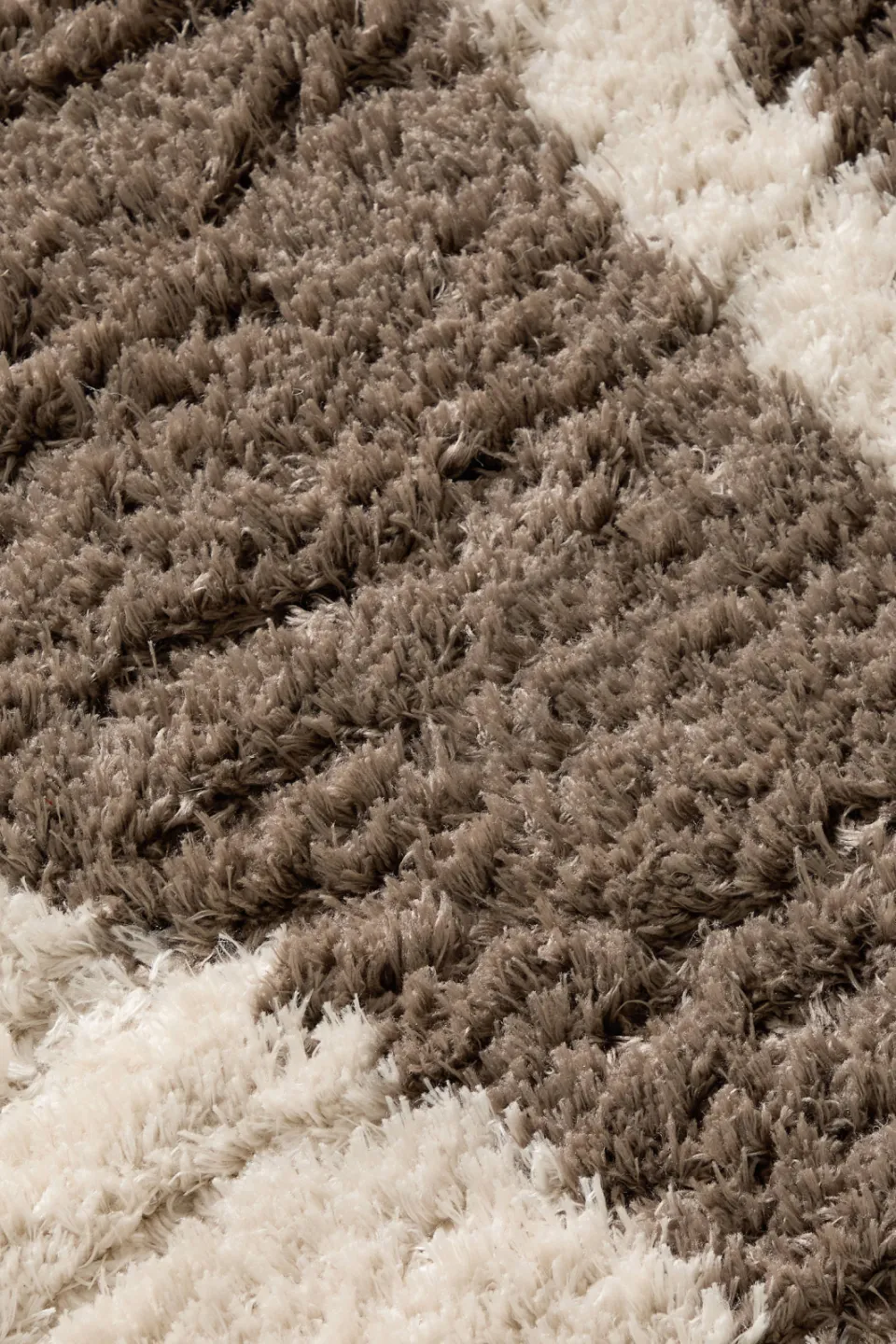 NOUS Living vloerkleed Teyra crème/bruin, foto 5